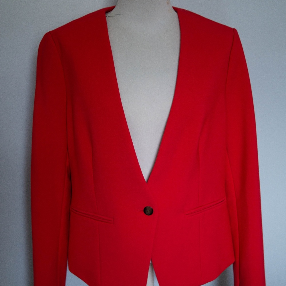 Red old navy blazer